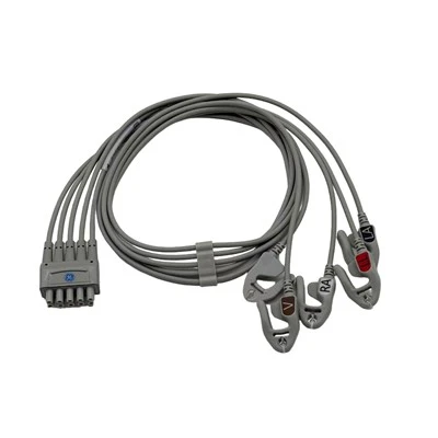 Asal GE ECG Leadwire Set 5-Lead Grabber AHA 2106389-001