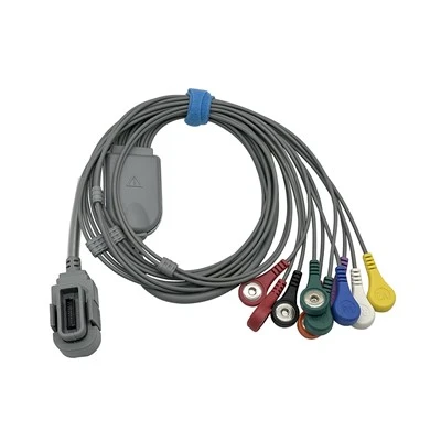 Kabel Holter ECG Plumbum NORAV 10 Dengan Hujung Snap