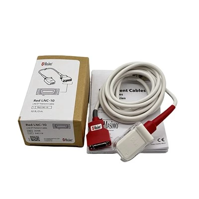 Asal m-asi set merah lnc -10 spo2 kabel sambungan pesakit 2056