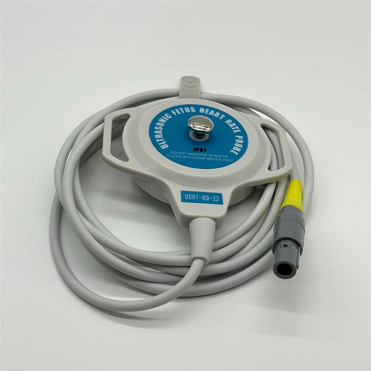 Sunray 5 Pin US Fetal External Ultrasound Transducer Fetal Probe SRF618B++