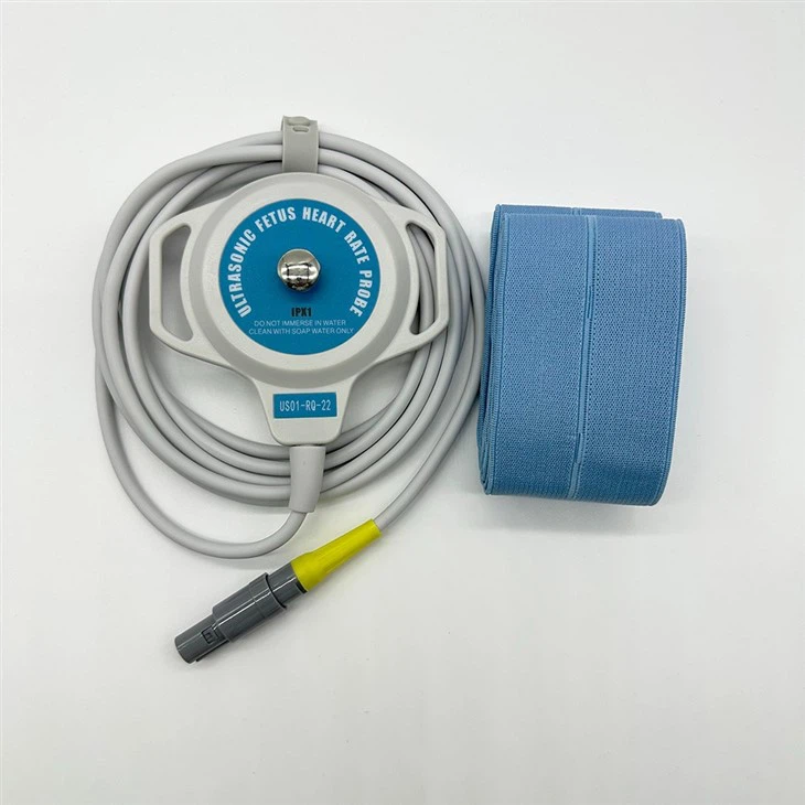 Sunray 5 Pin US Fetal External Ultrasound Transducer Fetal Probe SRF618B++