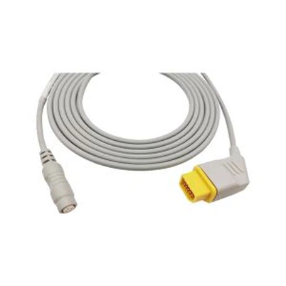 B. Braun 12 Pin IBP Transduser Kabel Penyesuai Tekanan Darah untuk Nihon Kohden