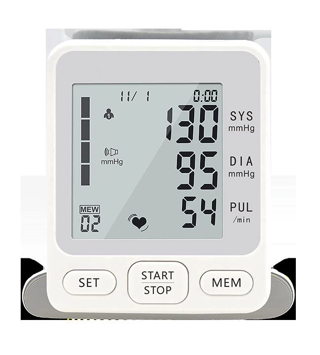 Wrist Electronic TK-W202 Battery Blood Pressure Monitor