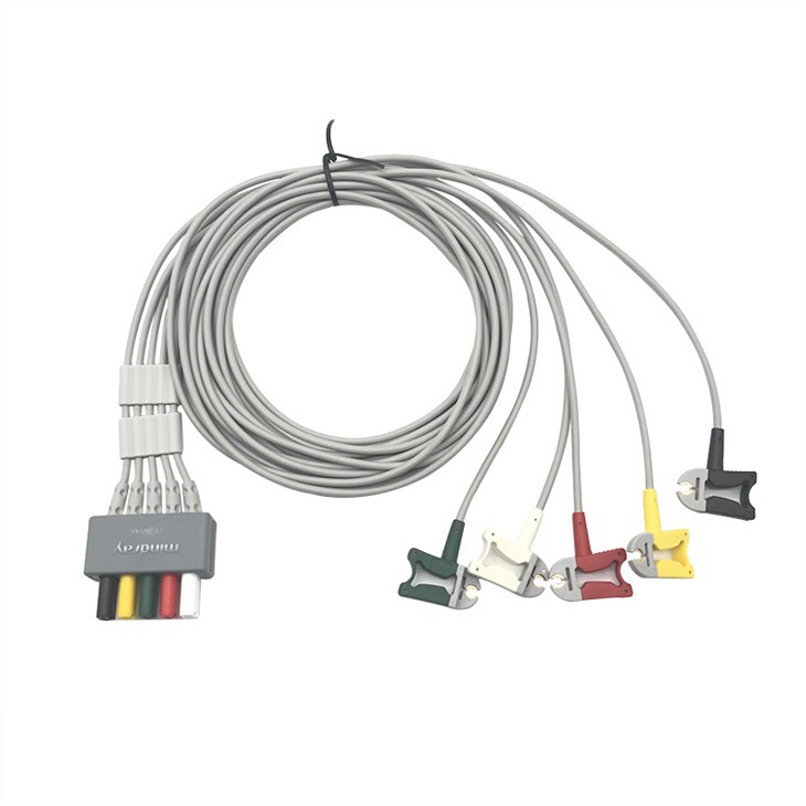 Mindray EL6501B 5-Plumbum ECG LeadWires AHA/IEC