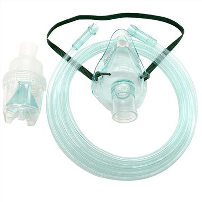 Topeng Nebulizer Pediatrik Oxyaider Dengan Tiub Dan Ruang