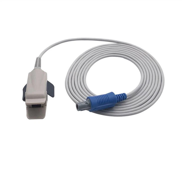 6 Pin 40 Degree Dual Guide Spo2 Probe For Mindray PM MEC Series