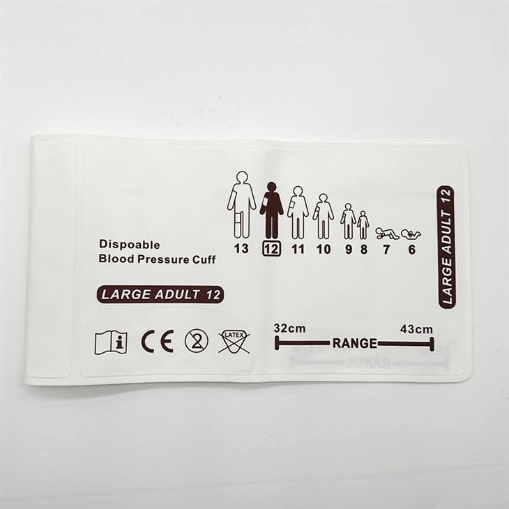 Large Adult 12 Welch Allyn Disposable Nibp Cuff 32-43cm